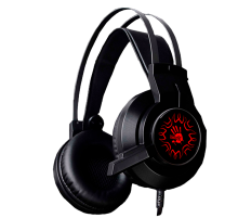 Наушники игровые проводные Bloody J437 Gaming / Black