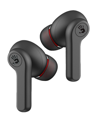 Наушники игровые беспроводные Bloody M30 Gaming Earphones / Black+Red