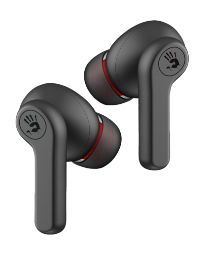 Наушники игровые беспроводные Bloody M30 Gaming Earphones / Black+Red
