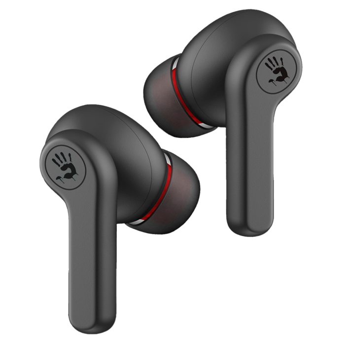 Наушники игровые беспроводные Bloody M30 Gaming Earphones / Black+Red