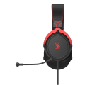 Наушники игровые проводные Bloody M590i Sport Red Gaming / Black-Red