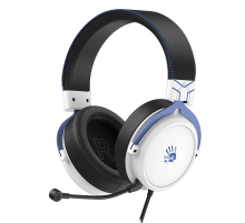Наушники игровые проводные Bloody M590i Sport Navy Gaming / Black-White