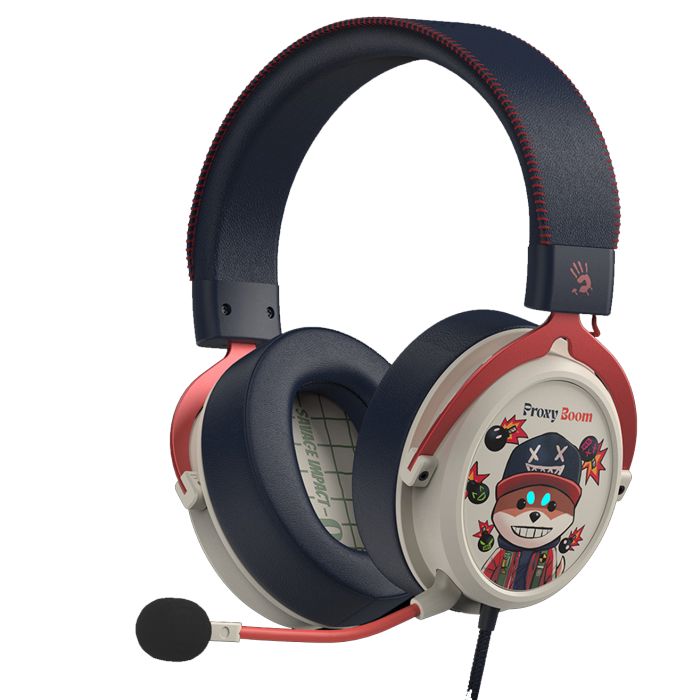 Наушники игровые проводные Bloody M595 Proxy Boom Gaming