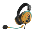Наушники игровые проводные Bloody M595 Renegade Sunset Gaming / Black-Yellow