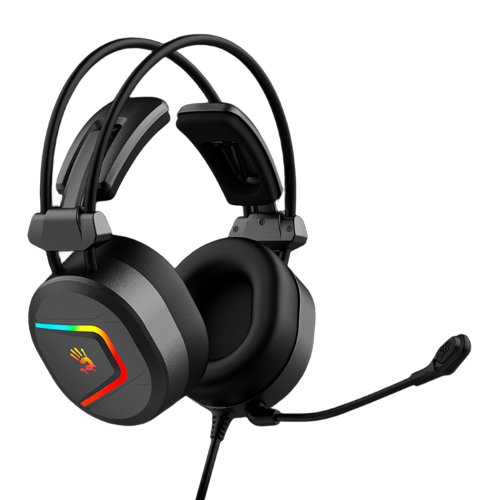 Наушники игровые проводные Bloody MC750 Gaming / Grey