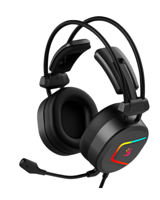 Наушники игровые проводные Bloody MC750 Gaming / Grey