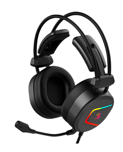 Наушники игровые проводные Bloody MC750 Gaming / Grey