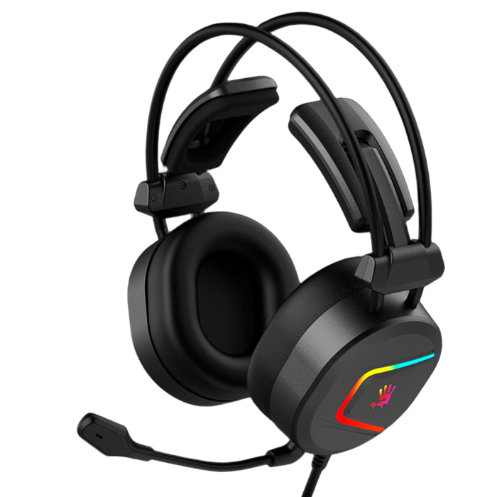 Наушники игровые проводные Bloody MC750 Gaming / Grey