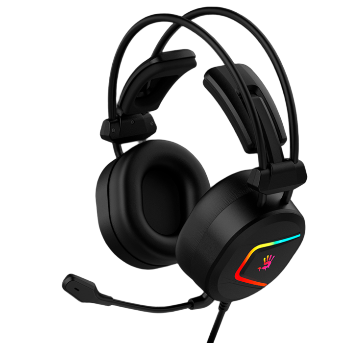 Наушники игровые проводные Bloody MC750 Gaming / Black