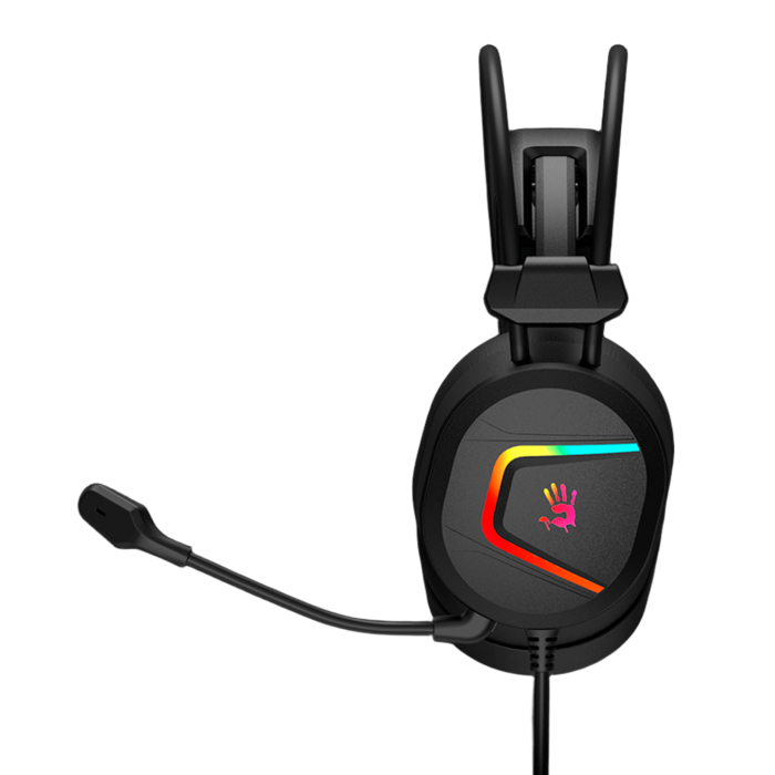 Наушники игровые проводные Bloody MC750 Gaming / Black