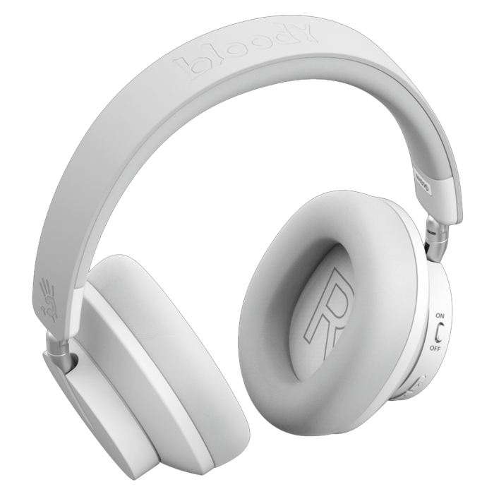 Наушники игровые беспроводные Bloody MH390 Gaming / White