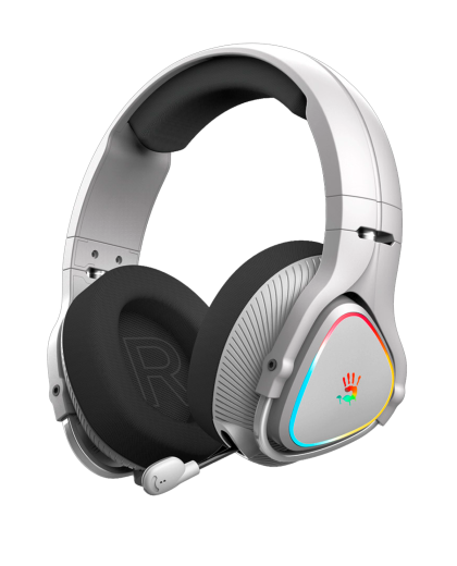 Наушники игровые беспроводные Bloody MR710 Gaming / Grey