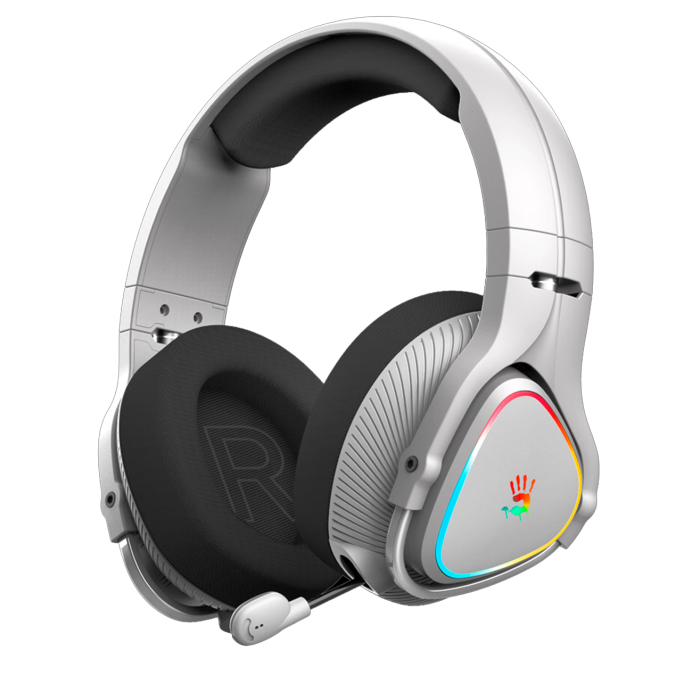 Наушники игровые беспроводные Bloody MR710 Gaming / Grey