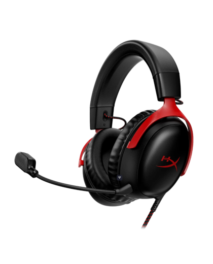 Наушники игровые проводные HyperX Cloud III Gaming / Black-Red