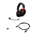 Наушники игровые беспроводные HyperX Cloud III S Wireless Gaming / Black-Red