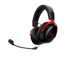 Наушники игровые беспроводные HyperX Cloud III S Wireless Gaming / Black-Red