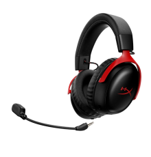 Наушники игровые беспроводные HyperX Cloud III S Wireless Gaming / Black-Red