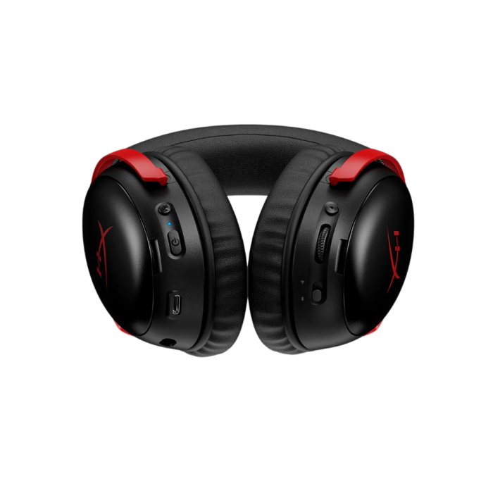 Наушники игровые беспроводные HyperX Cloud III S Wireless Gaming / Black-Red