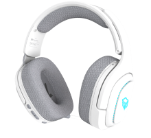 Наушники игровые беспроводные Meetion BTH012 Gaming / White