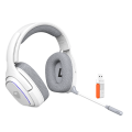 Наушники игровые беспроводные Meetion BTH012 Gaming / White