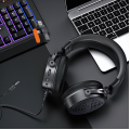 Наушники игровые беспроводные Meetion BTH013 Gaming / Black