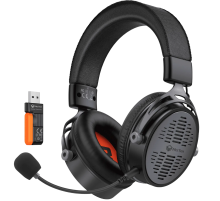 Наушники игровые беспроводные Meetion BTH013 Gaming / Black