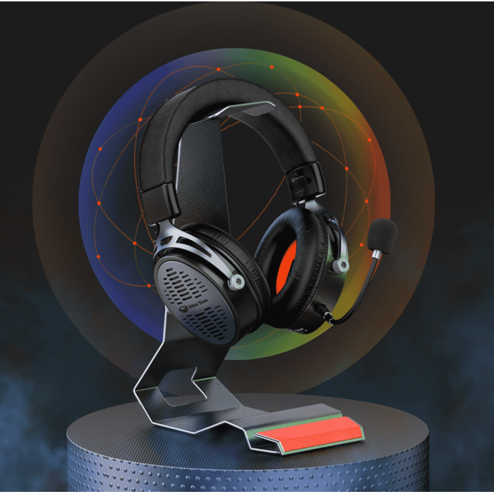 Наушники игровые беспроводные Meetion BTH013 Gaming / Black