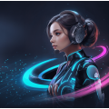 Наушники игровые беспроводные Meetion BTH013 Gaming / Black