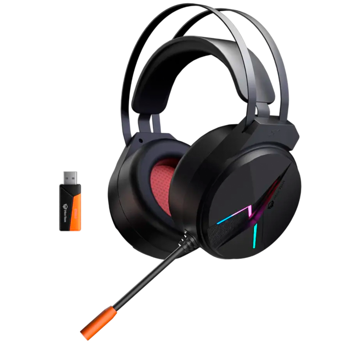 Наушники игровые беспроводные Meetion BTH015 Gaming / Black