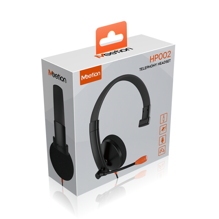 Наушники проводные Meetion HP002 / Black