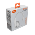 Наушники проводные Meetion HP002 / White+Gray