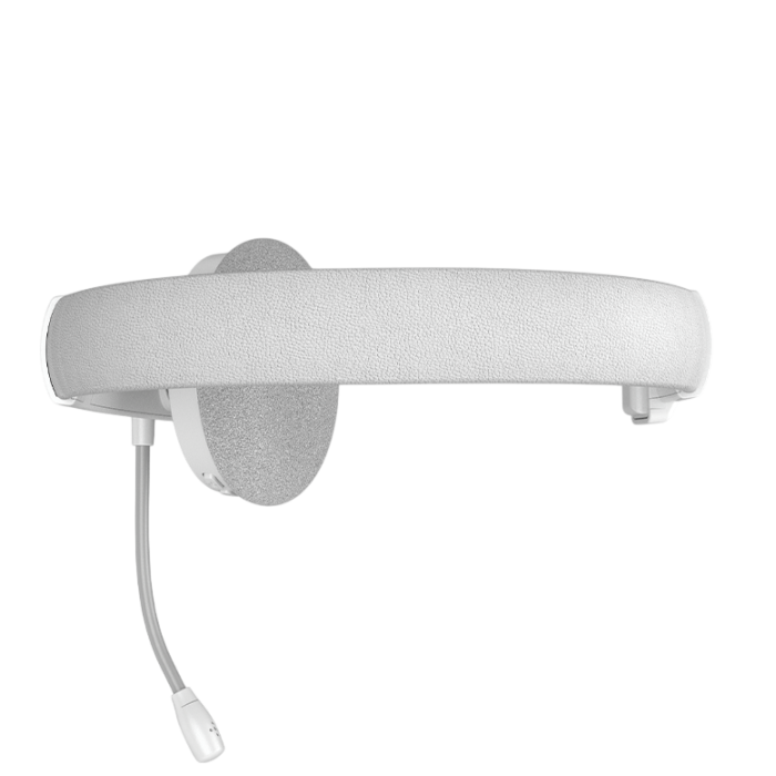 Наушники проводные Meetion HP002 / White+Gray