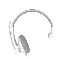 Наушники проводные Meetion HP002U / White+Grey
