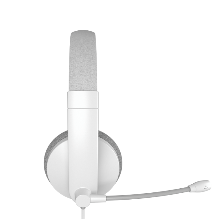 Наушники проводные Meetion HP002U / White+Grey