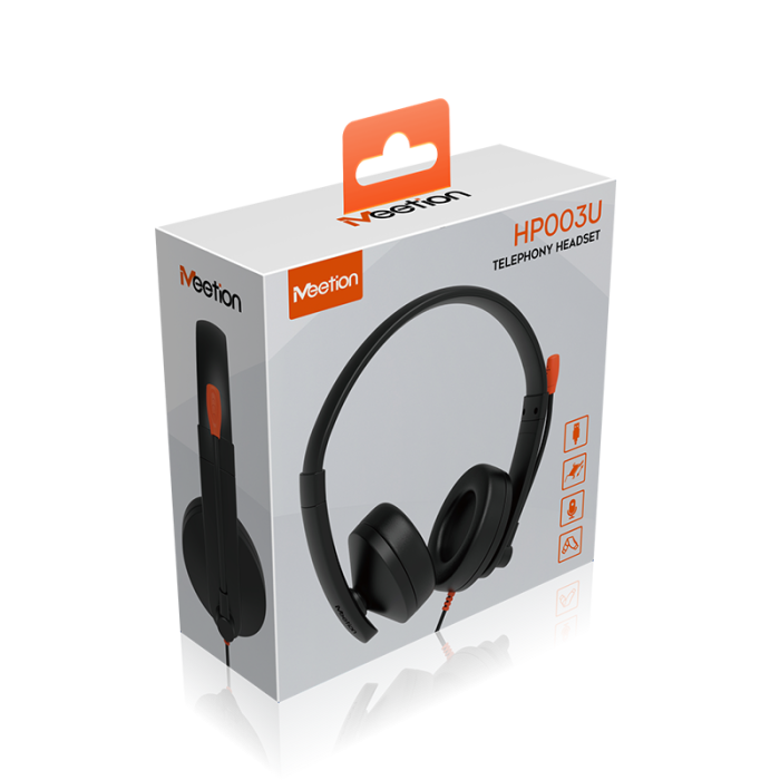 Наушники проводные Meetion HP003U / Black