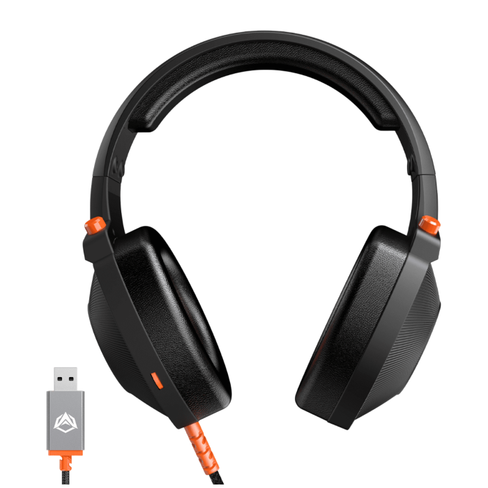 Наушники игровые проводные Meetion HP012 Gaming / Black