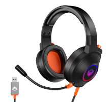 Наушники игровые проводные Meetion HP012 Gaming / Black