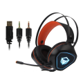 Наушники игровые проводные Meetion HP020 Gaming / Black