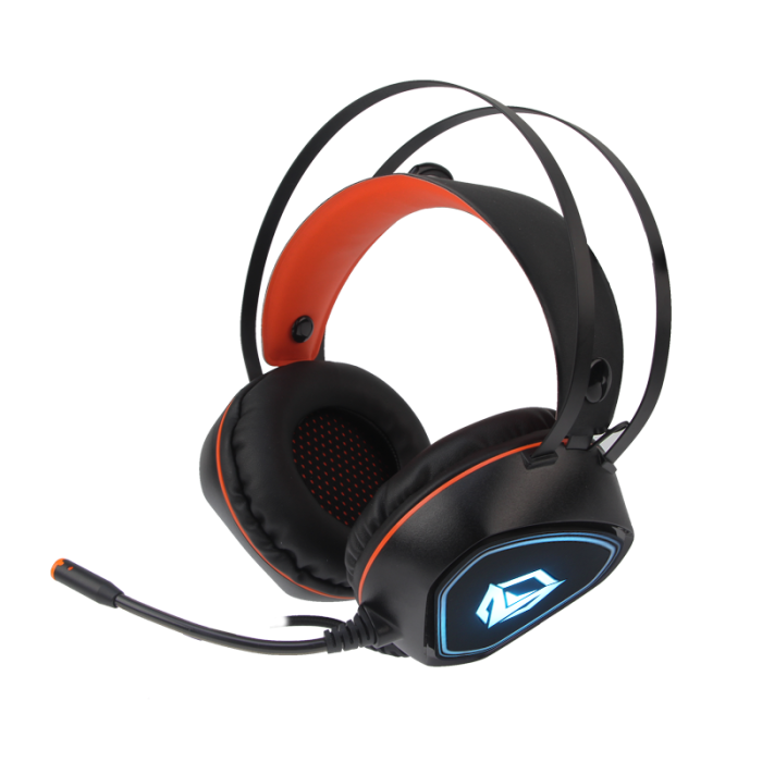 Наушники игровые проводные Meetion HP020 Gaming / Black