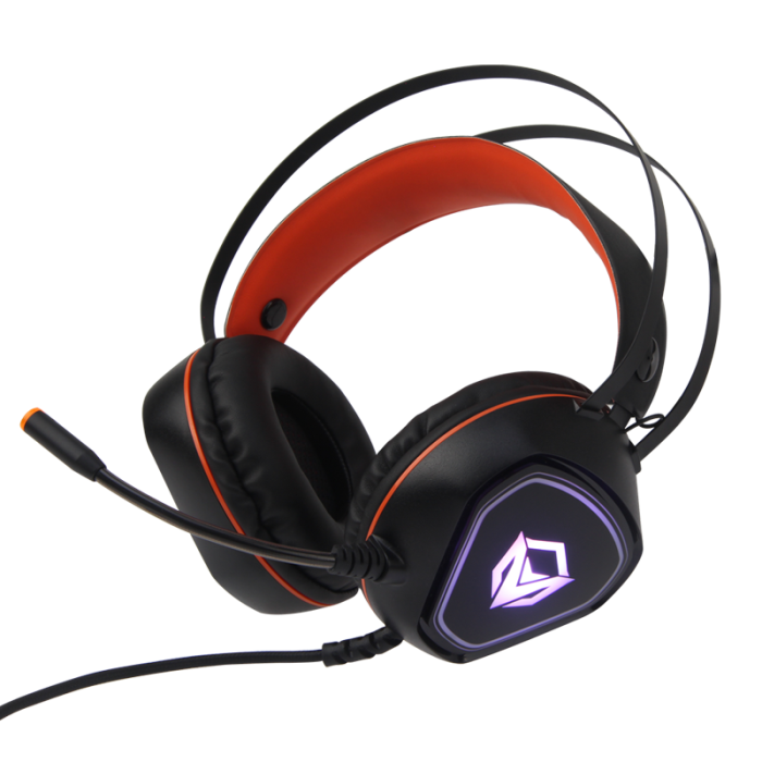 Наушники игровые проводные Meetion HP020 Gaming / Black