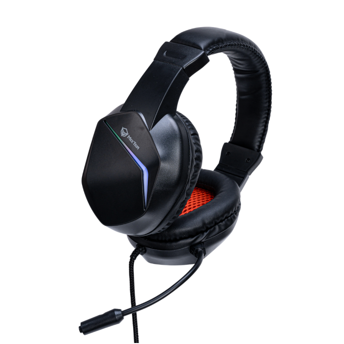 Наушники игровые проводные Meetion HP022 Gaming / Black