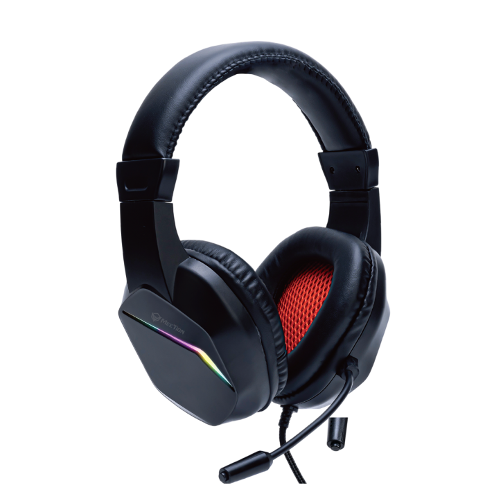 Наушники игровые проводные Meetion HP022 Gaming / Black