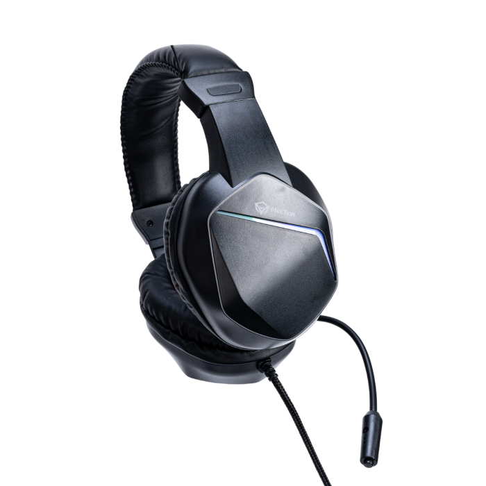 Наушники игровые проводные Meetion HP022 Gaming / Black