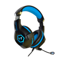 Наушники игровые проводные Microlab G7 Gaming / Blue-Black