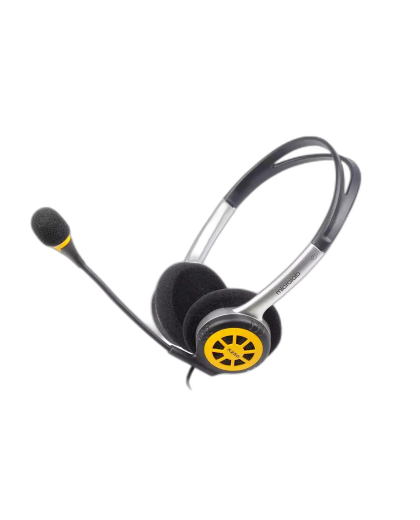 Наушники проводные Microlab K250 / Black-Yellow