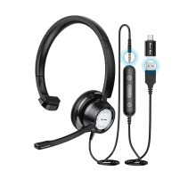 Наушники проводные New Bee H365 / Black 