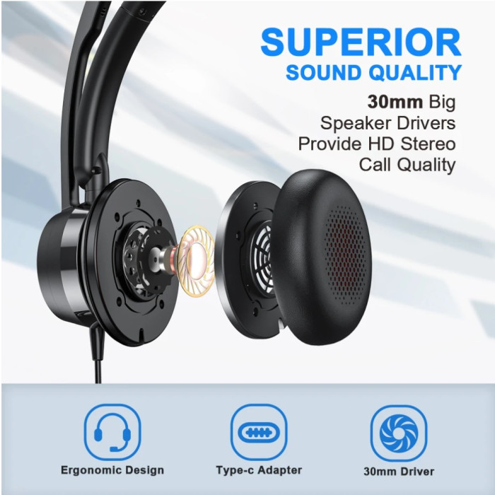 Наушники проводные New Bee H365 / Black 