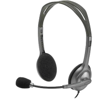 Наушники проводные Logitech H110 / Black