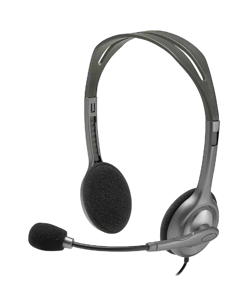 Наушники проводные Logitech H110 / Black