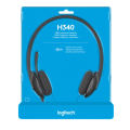 Наушники проводные Logitech H340 / Black